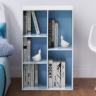 Wayfair | Blue Bookcases You'll Love In 2023 In Blue Wood Bookcases (View 2 of 15)
