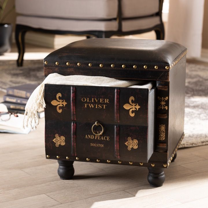 Wow | Rustic Design Ottomansselect | Enhance Your Living Space In Wood Storage Ottomans (View 15 of 15)