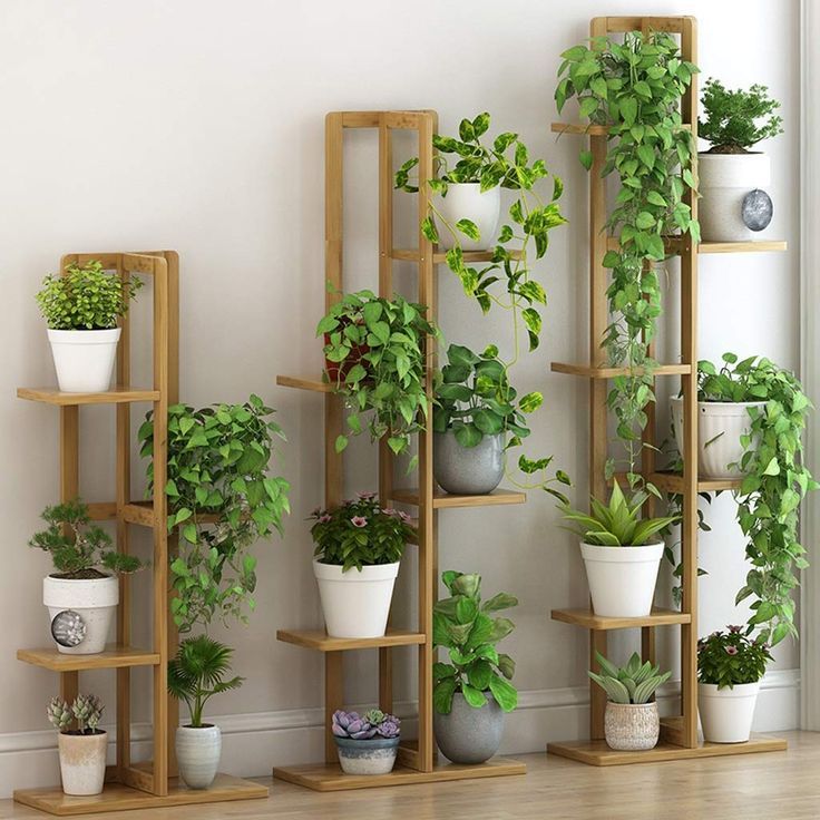 10 Amazing Indoor Plant Stand Ideas For Every Type Of Home – Paisley &  Sparrow | Plant Stand Indoor, Diy Plant Stand, Plant Decor With Green Plant Stands (View 10 of 15)