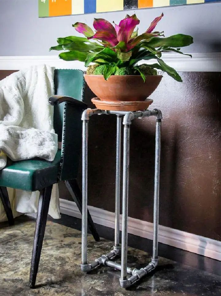 40 Free Diy Plant Stand Plans (cheap And Easy To Build) Within Pvc Plant Stands (View 10 of 15)