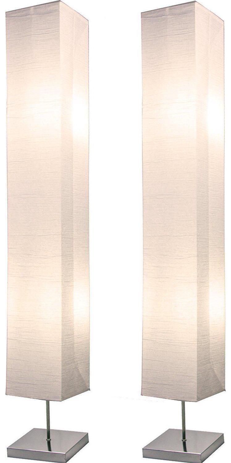 50 Inch Column Floor Lamp Set Of 2 | Ebay Within 50 Inch Floor Lamps (View 4 of 15)