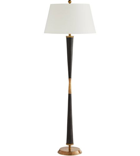 Arteriors 76001 963 Dempsey 68 Inch 150.00 Watt Bronze And Vintage Brass Floor  Lamp Portable Light Inside 68 Inch Floor Lamps (Photo 10 of 15)