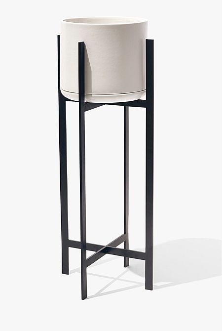 Black Kyra Large Plant Stand – Planters & Plant Stands | Country Road With Regard To Black Plant Stands (Photo 15 of 15)