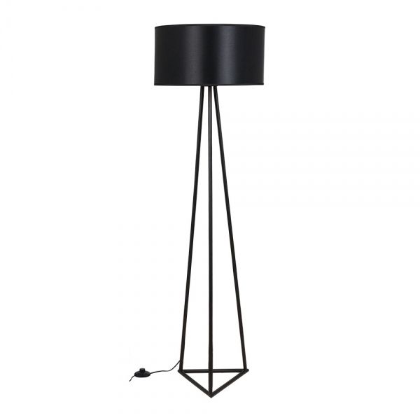 Black Orion Metal Floor Lamp | Modern Floor Lighting With Regard To Black Metal Floor Lamps (View 10 of 15)
