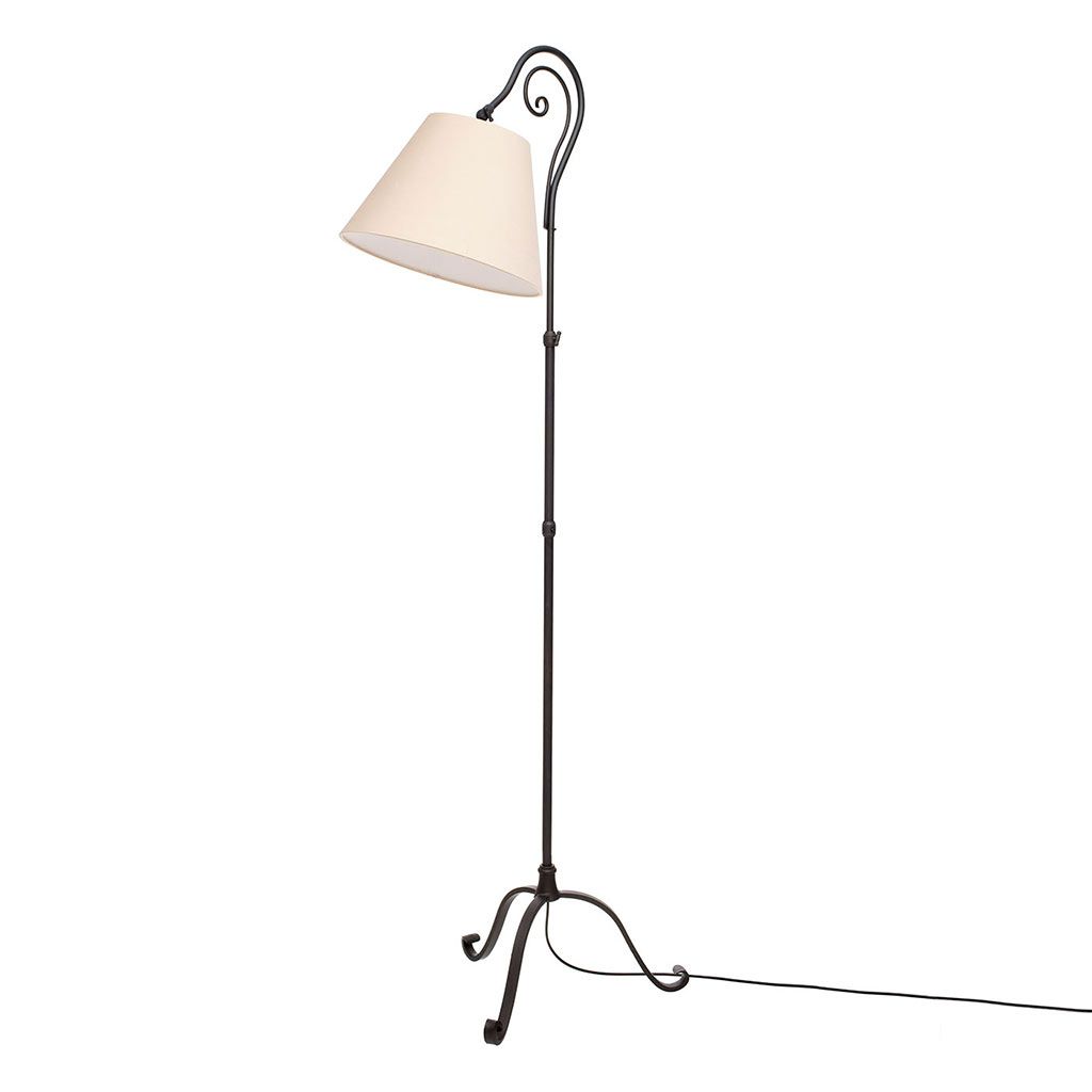 Brompton Reading Light |standard |living Room Floor Lamps | Jim Lawrence Intended For Beeswax Finish Floor Lamps (Photo 10 of 15)