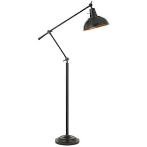 Bronze – Floor Lamps – Lamps – The Home Depot Pertaining To Dark Bronze Floor Lamps (View 7 of 15)