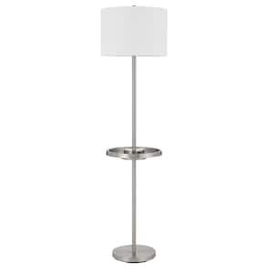 Brushed Steel – Floor Lamps – Lamps – The Home Depot Inside Metal Brushed Floor Lamps (Photo 6 of 15)