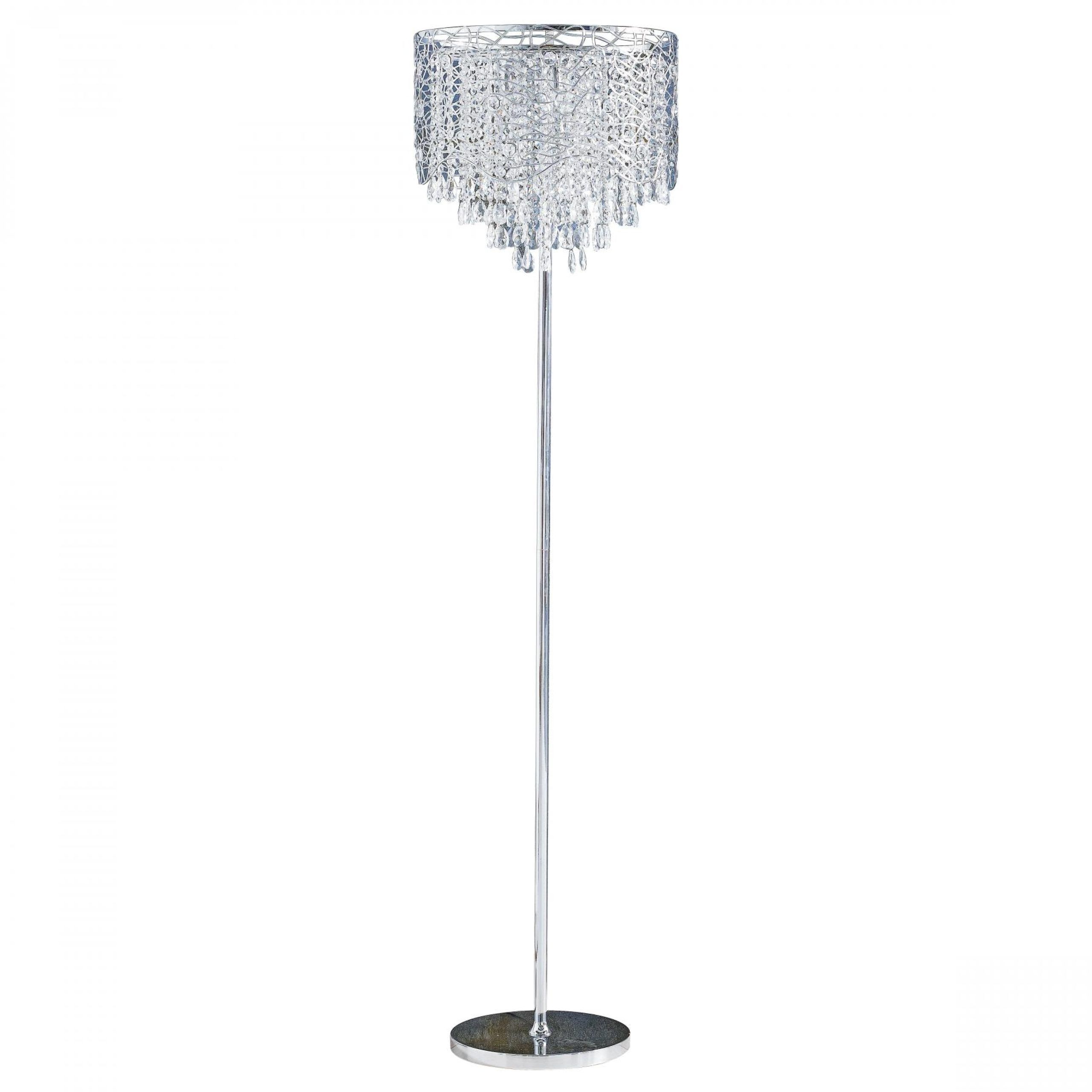 Buy Fabulous Chrome Floor Lamp | Harvey Norman Au Regarding Chrome Crystal Tower Floor Lamps (Photo 7 of 15)
