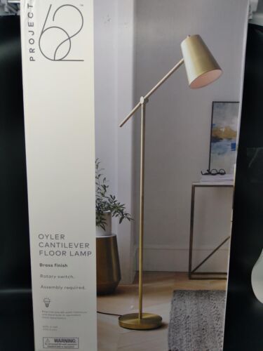 Cantilever Floor Lamp – Project 62 (lamp Only) 82803381906 | Ebay Pertaining To Cantilever Floor Lamps (View 8 of 15)