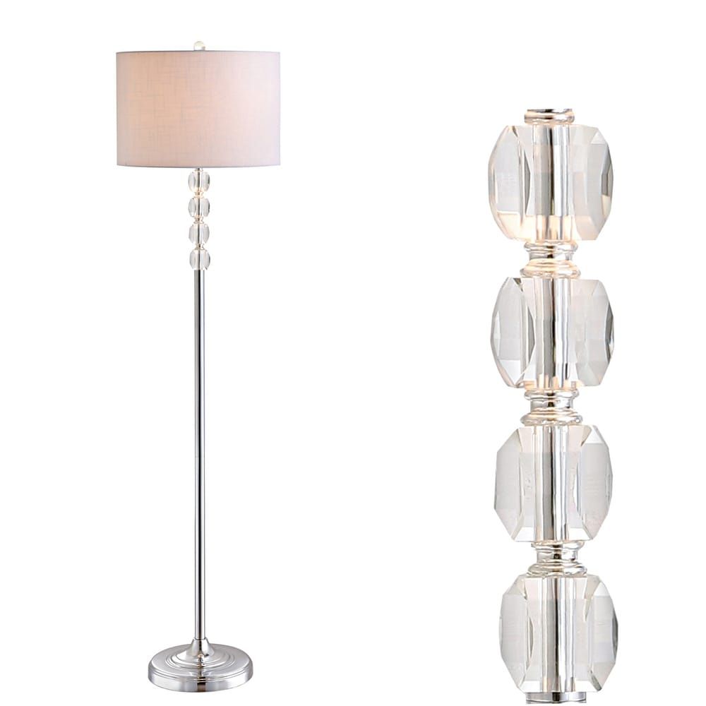 Clear Floor Lamps | Find Great Lamps & Lamp Shades Deals Shopping At  Overstock Regarding Clear Glass Floor Lamps (Photo 6 of 15)