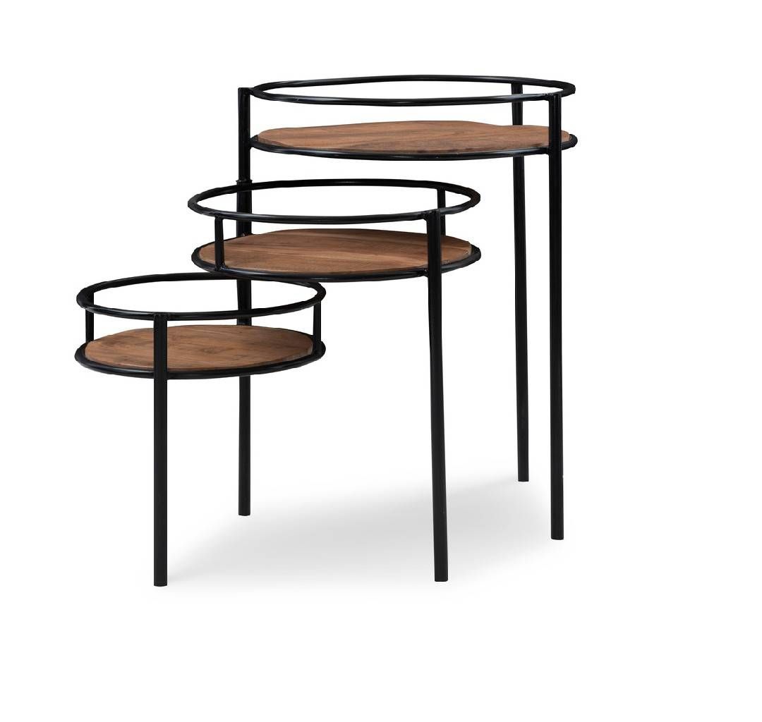 Collis Three Tiered Plant Stand – Powell D1247a19p With Three Tier Plant Stands (View 14 of 15)