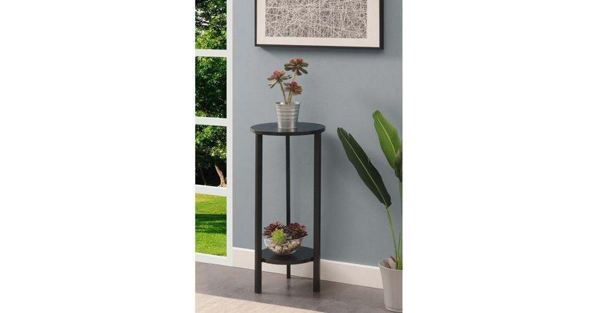 Convenience Concepts Graystone 31 Inch 2 Tier Plant Stand • Price » Regarding 31 Inch Plant Stands (View 13 of 15)