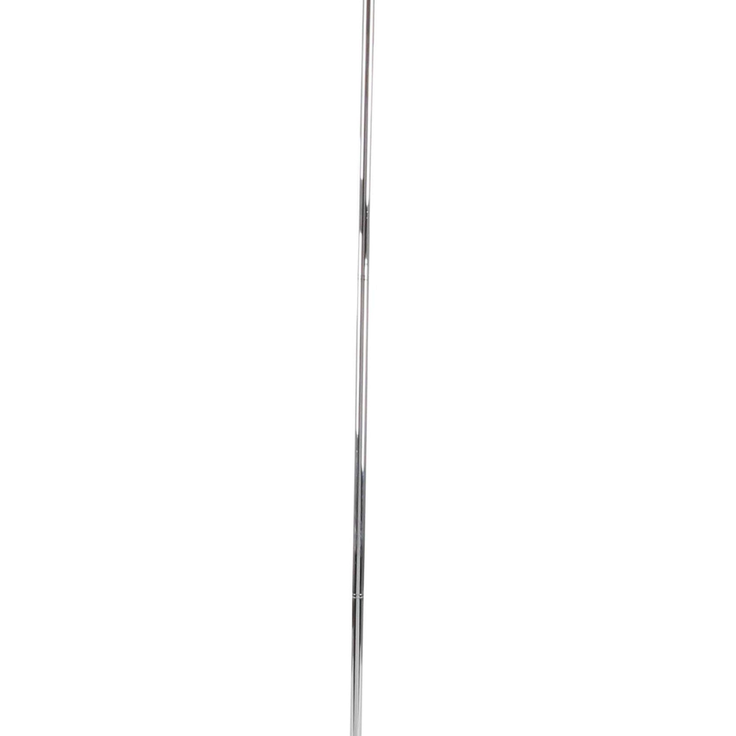 Decmode Modern 62 Inch Metal And Glass Crystal Floor Lamp, Silver –  Walmart Regarding Silver Floor Lamps (Photo 3 of 15)