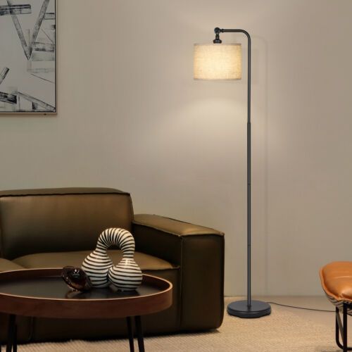 Dewenwils Modern Floor Lamp 63 In Adjustable Farmhouse Standing Tall Floor  Lamps | Ebay Intended For Modern Floor Lamps (Photo 8 of 15)