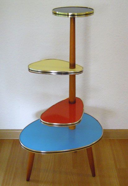 Five 1950s Midcentury Plant Stands On Ebay – Retro To Go With Regard To Vintage Plant Stands (Photo 14 of 15)