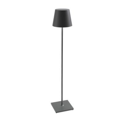 Floor And Table Lamp, Dark Grey, Poldina Xxl In Charcoal Grey Floor Lamps (View 3 of 15)