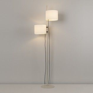 Floor Lamp Twain Ii (2 Lights) – Milan – Wonderlamp.shop In 2 Light Floor Lamps (Photo 2 of 15)