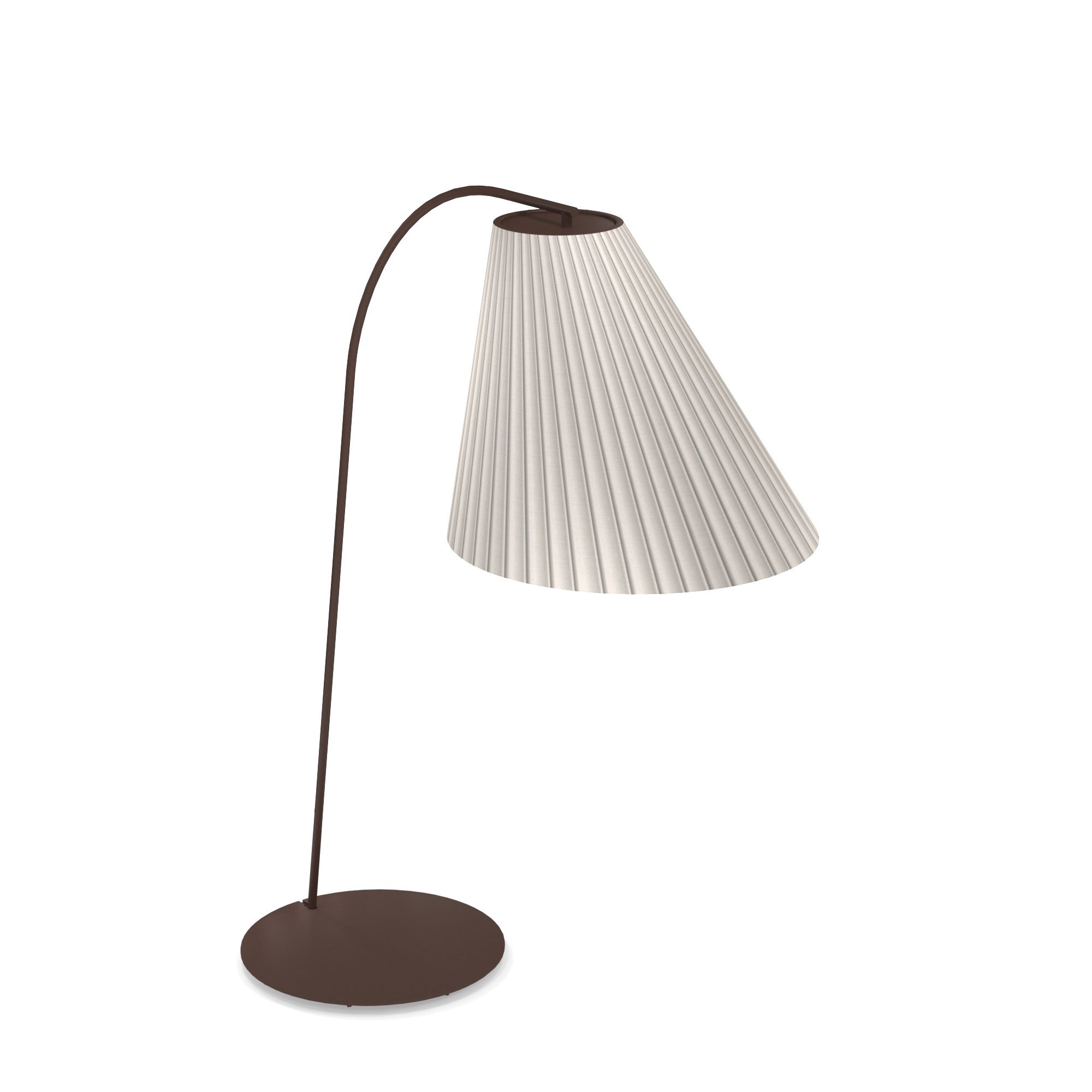 Garden Floor Lamp / Outside In Steel – Collection Cone Inside Cone Floor Lamps (Photo 1 of 15)