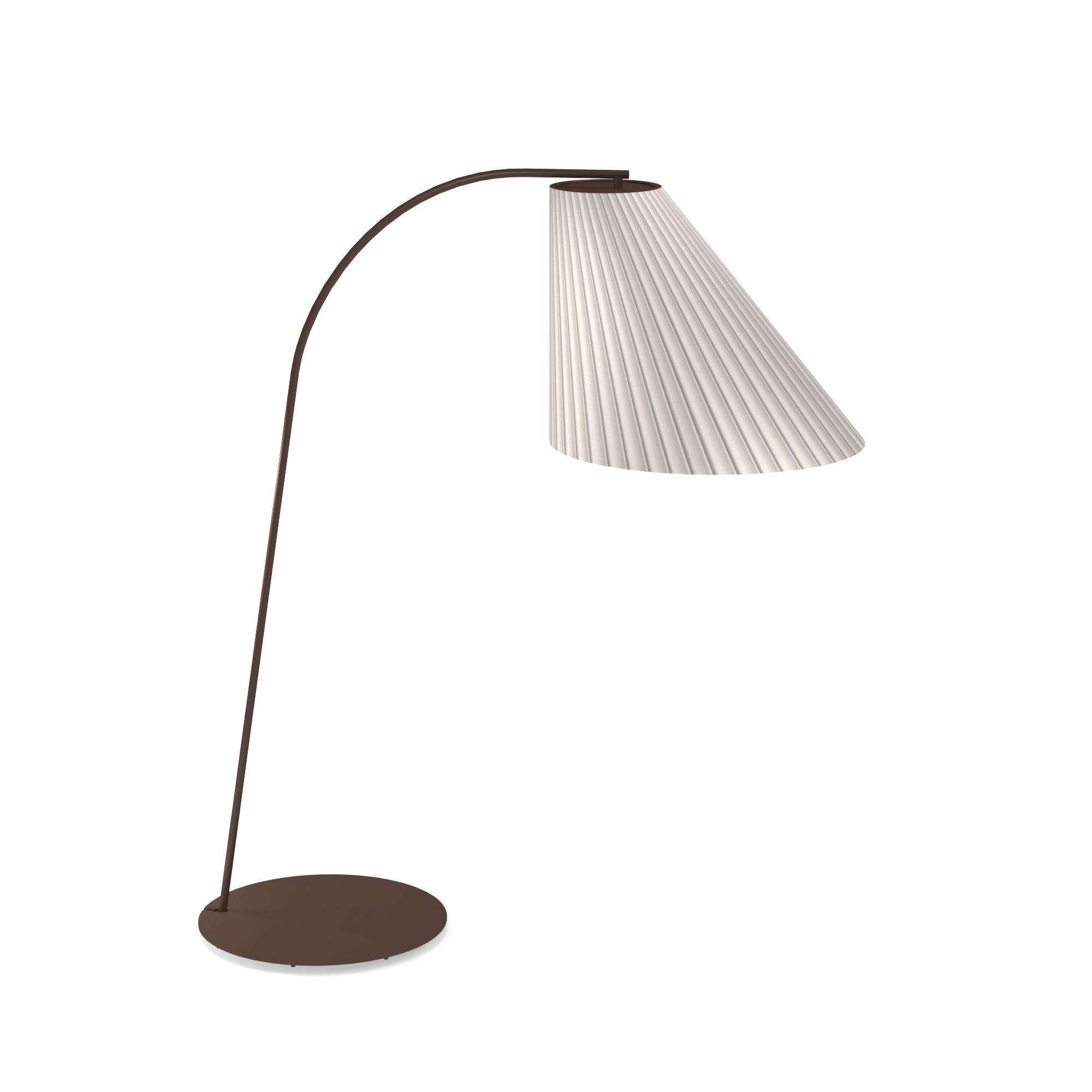 Garden Floor Lamp / Outside In Steel – Collection Cone Throughout Cone Floor Lamps (Photo 2 of 15)