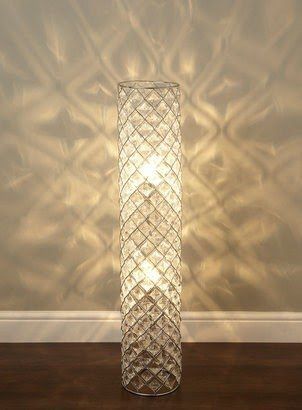 Glass Cylinder Floor Lamp – Ideas On Foter Within Cylinder Floor Lamps (View 15 of 15)