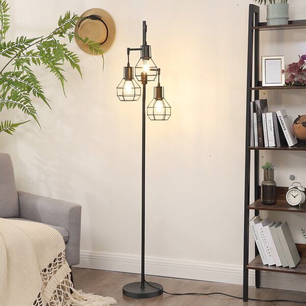 Hanging Lantern Floor Lamp | Wayfair Inside Lantern Floor Lamps (Photo 1 of 15)