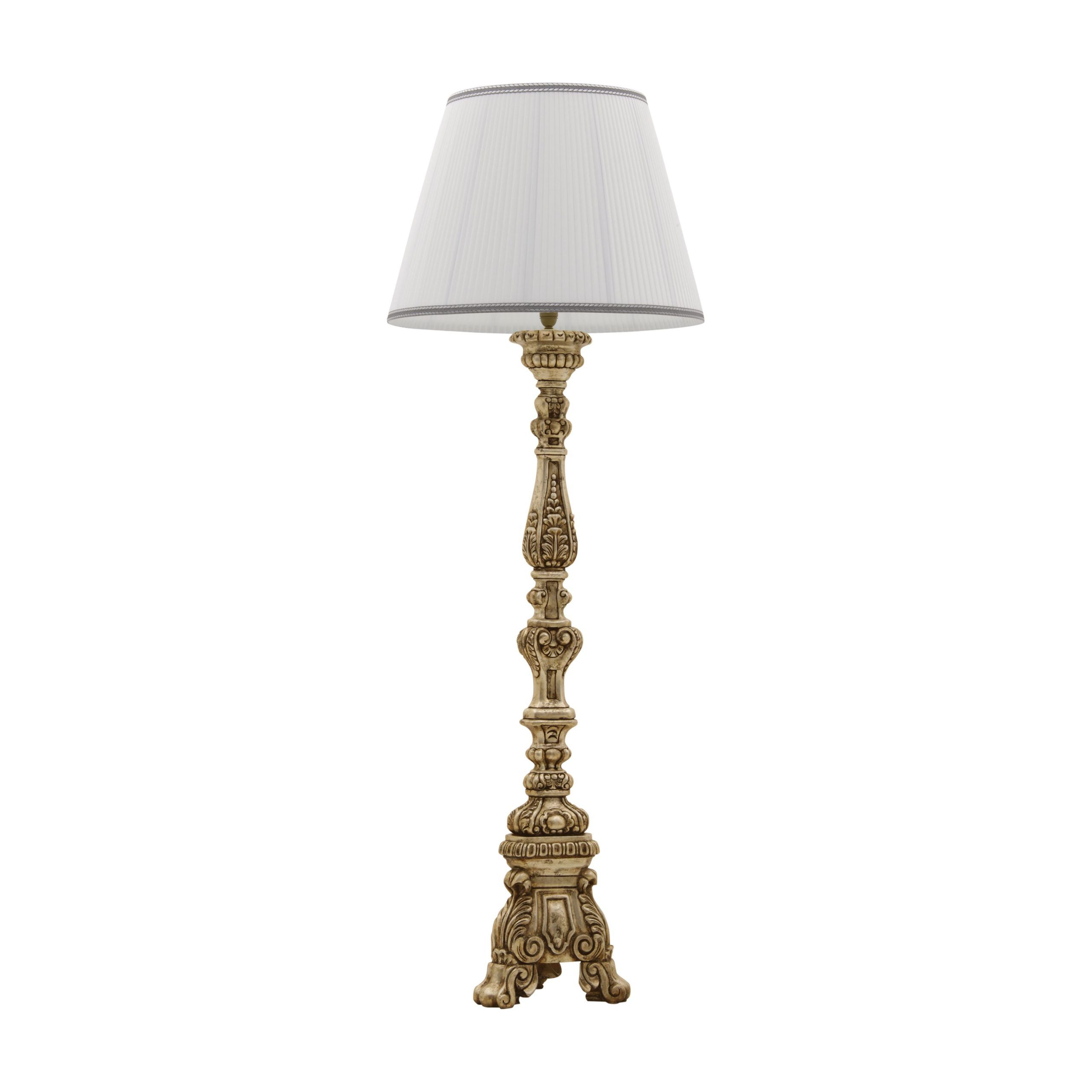 Italian Floor Lamp Salina In Baroque Style For Carved Pattern Floor Lamps (Photo 1 of 15)