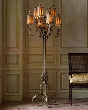 John Richard Collection – Venetian Style Floor Lamp – Horchow | Traditional Floor  Lamps, Diy Floor Lamp, Modern Floor Lamps Pertaining To Chandelier Style Floor Lamps (Photo 5 of 15)