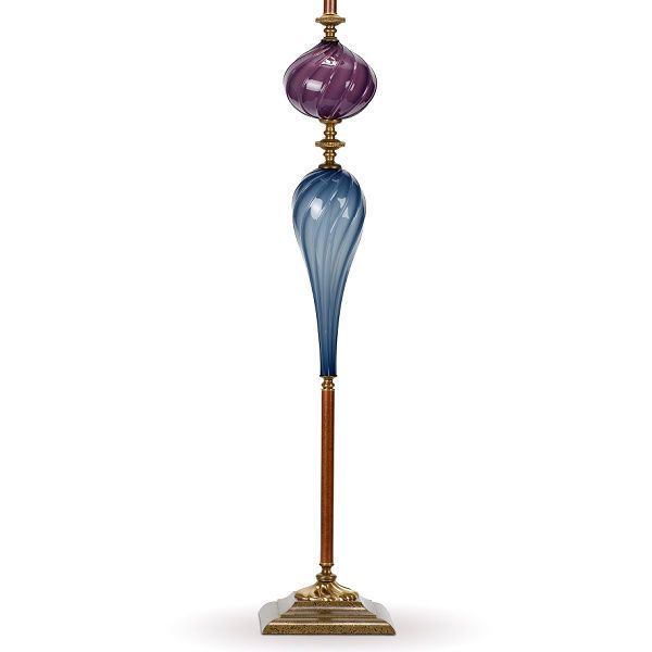 Kinzig Floor Lamp | Peter | Artisan Crafted Intended For Purple Floor Lamps (Photo 14 of 15)