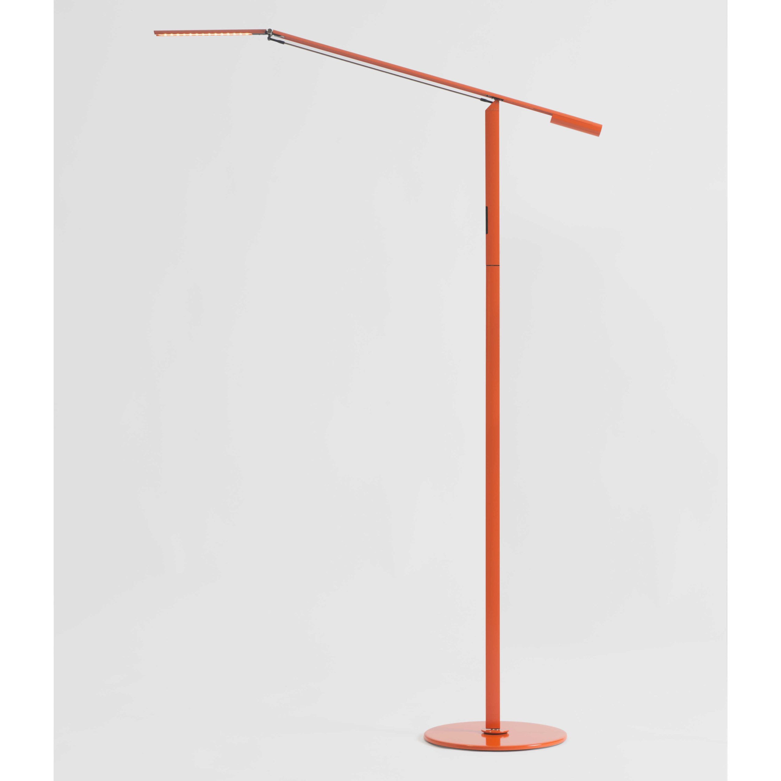 Koncept Equo Orange Led Floor Lamp | Konelxaorgflr With Regard To Orange Floor Lamps (Photo 9 of 15)