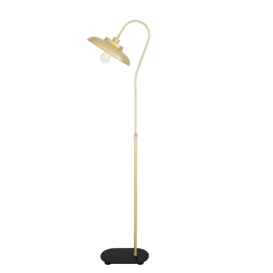 Lampe Ducan Sur Pied Ancien Et Moderne, En Laiton | Mullan Lighting Pertaining To Antique Brass Floor Lamps (View 2 of 15)