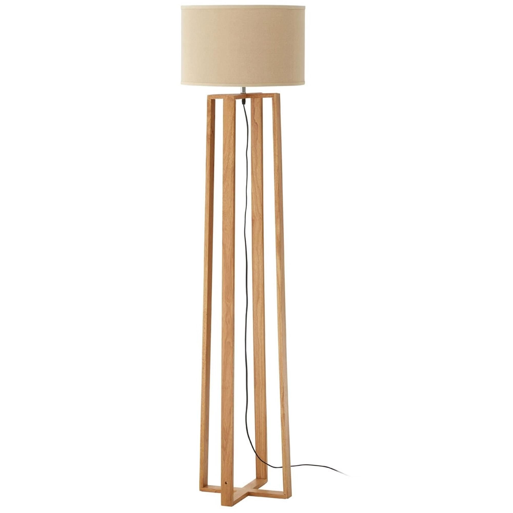 Lea Wooden Floor Lamp | Modern & Contemporary Floor Lamps With Regard To Oak Floor Lamps (View 7 of 15)