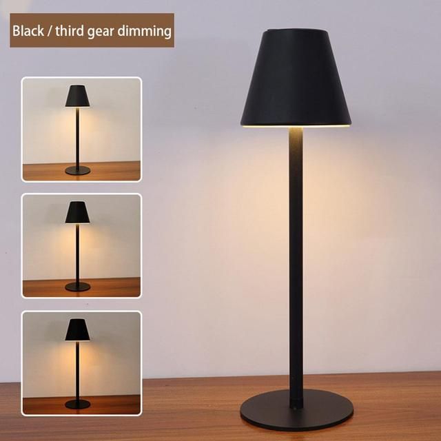 Led Table Lamp Usb Rechargeable Built In 5200mah Battery Wireless  Decorative Desk Lamp For Hotel Restaurant Room Decor Lights – Table Lamps –  Aliexpress Intended For Floor Lamps With Usb (View 10 of 15)
