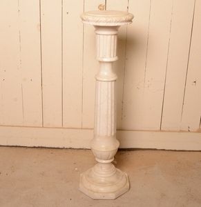 Lot Art | Marble Plant Stand Pertaining To Marble Plant Stands (View 13 of 15)