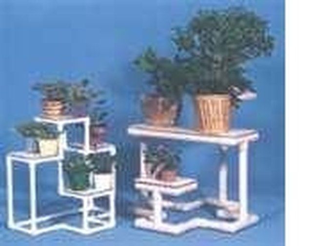 Making A Plant Stand From Pvc Pipe | Ehow With Pvc Plant Stands (Photo 8 of 15)