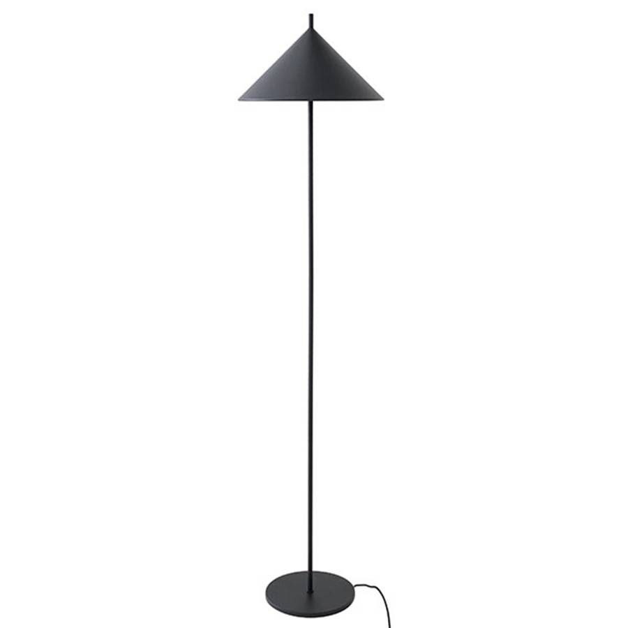 Metal Floor Lamp Triangle – Black Matt – Ø34xh150cm – Hk Living – Petite  Lily Interiors With Metal Floor Lamps (View 2 of 15)