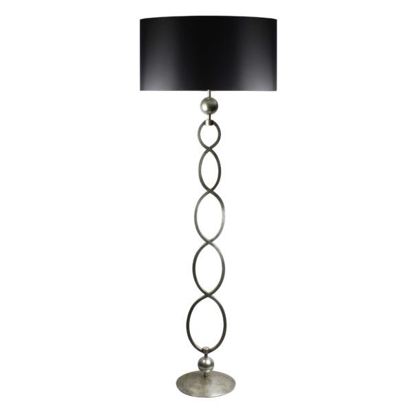 Featured Photo of Top 15 of Silver Metal Floor Lamps
