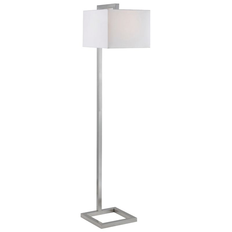 Modern Floor Lamps | Falkirk Floor Lamp | Eurway Modern For Brushed Steel Floor Lamps (View 2 of 15)