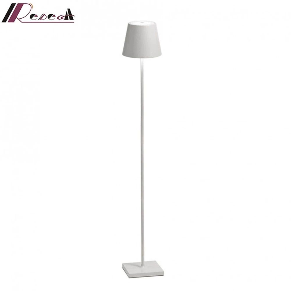 Modern Hotel Style Energy Saving Floor Lamp Led Aluminium Usb Rechargeable  Battery Cordless Touch Switch Floor Light For Bedroom – Table Lamps –  Aliexpress In Cordless Floor Lamps (View 12 of 15)
