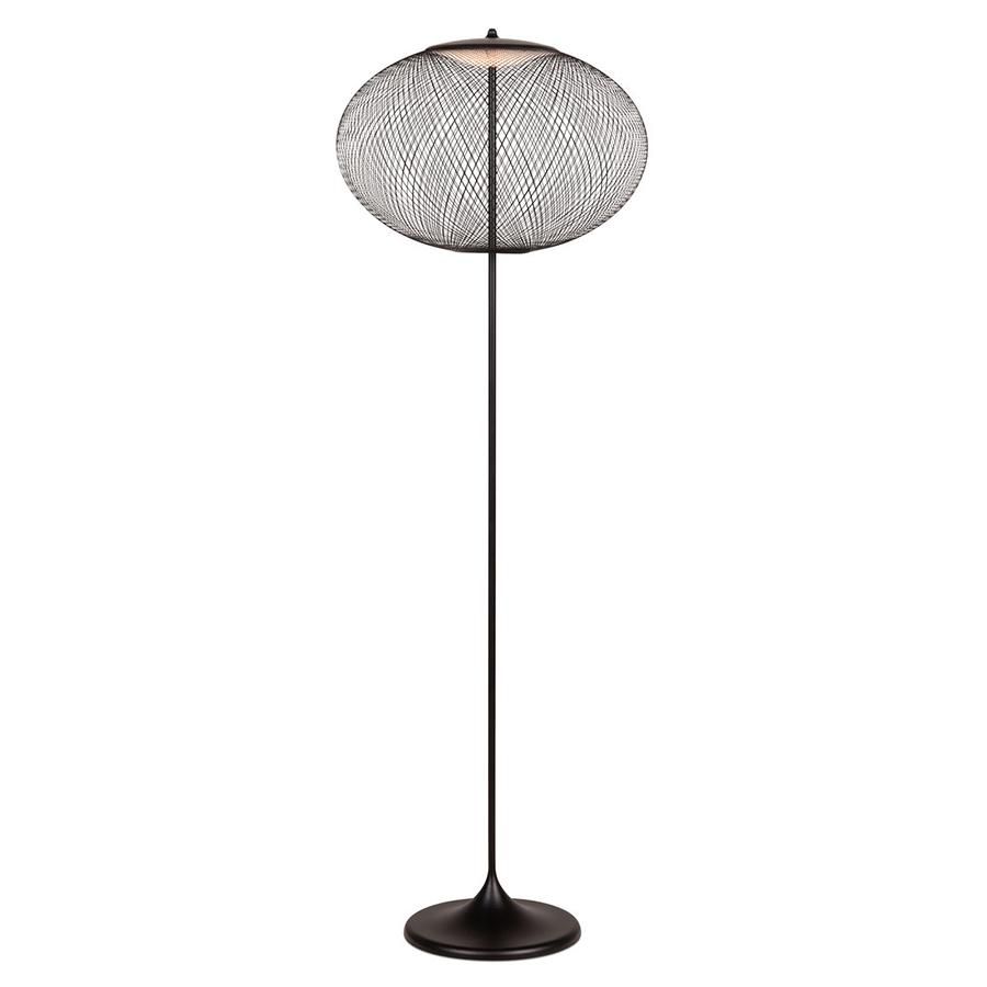 Moooi Floor Lamp Nr2 Floor Lamp (black – Metal And Polycarbonate) –  Myareadesign (View 10 of 15)
