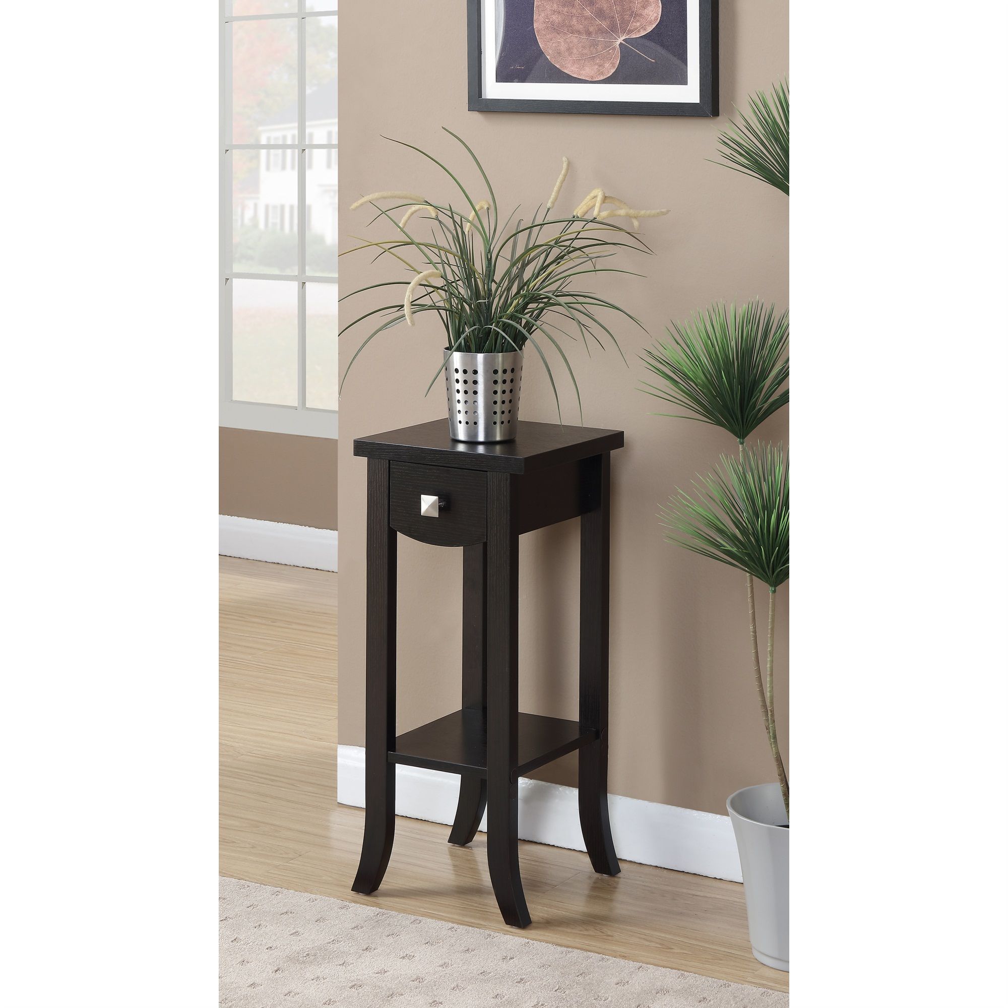 Newport Prism Medium Plant Stand – Walmart Intended For Prism Plant Stands (Photo 1 of 15)