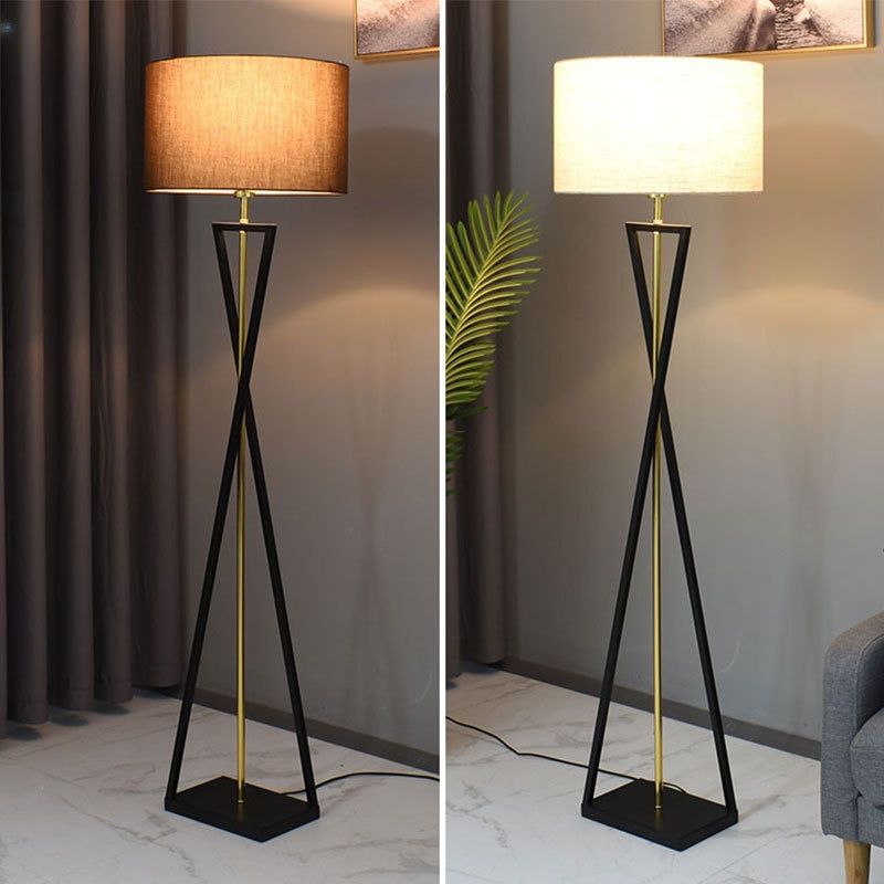 Nordic Modern Floor Lamp Creative Iron Floor Lamp For Living Room Bedroom  Study Decor Light Home Night Table Lamp Standing Lamp – Desk Lamps –  Aliexpress Intended For Modern Floor Lamps (View 6 of 15)