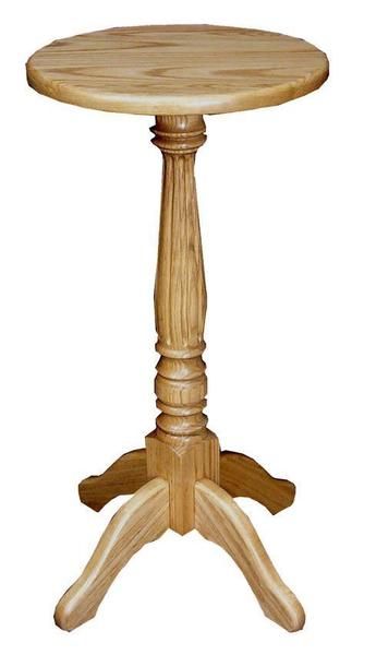 Oak Wood Fluted Plant Stand From Dutchcrafters Amish Furniture With Regard To Oak Plant Stands (Photo 12 of 15)