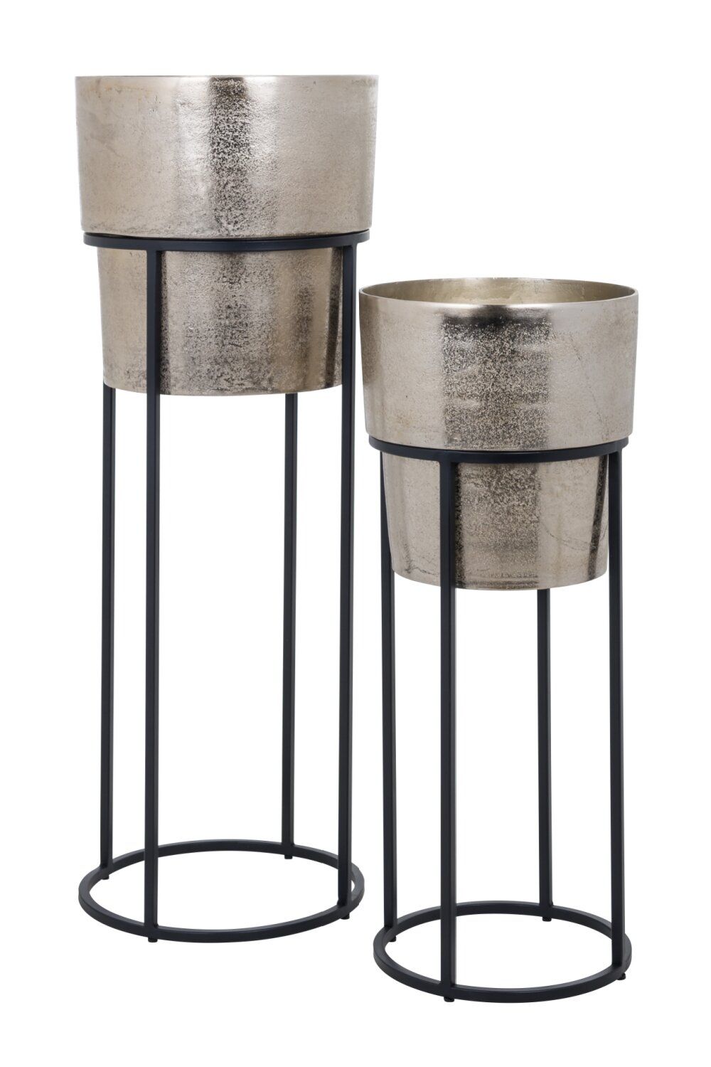 Oroa Round Pedestal Plant Stand | Wayfair Within Iron Base Plant Stands (Photo 15 of 15)