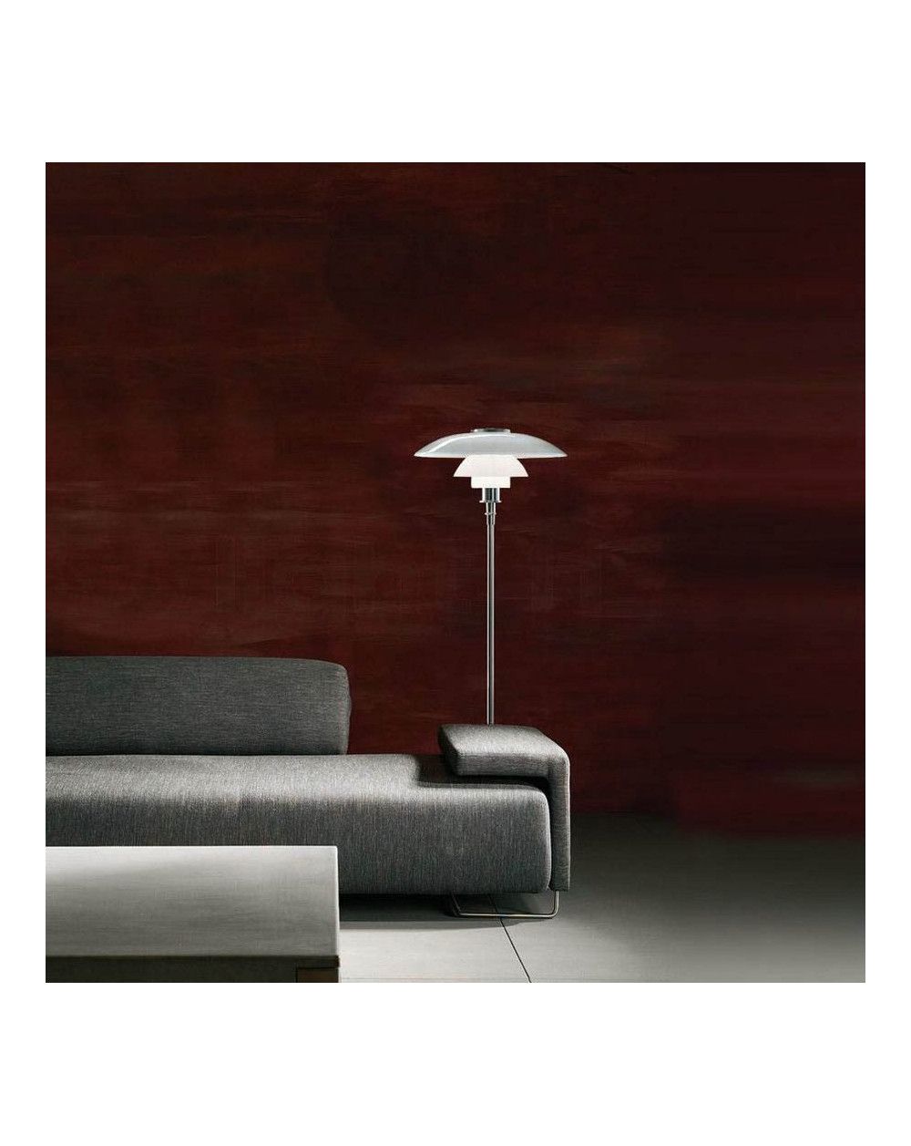 Ph 4 ½ – 3 ½ Floor Lamp, Poul Henningsen Design For Louis Poulsen – La  Boutique Danoise Intended For 3 Piece Set Floor Lamps (View 9 of 15)