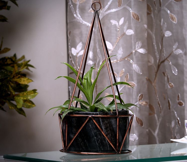 Plant Stand @upto 55% Off: Buy Pot Stands Online In India | Wooden Street Regarding Prism Plant Stands (Photo 14 of 15)