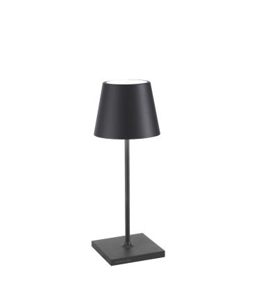 Poldina Pro Table Lamp Mini – Dark Greyzafferano Pertaining To Charcoal Grey Floor Lamps (Photo 14 of 15)