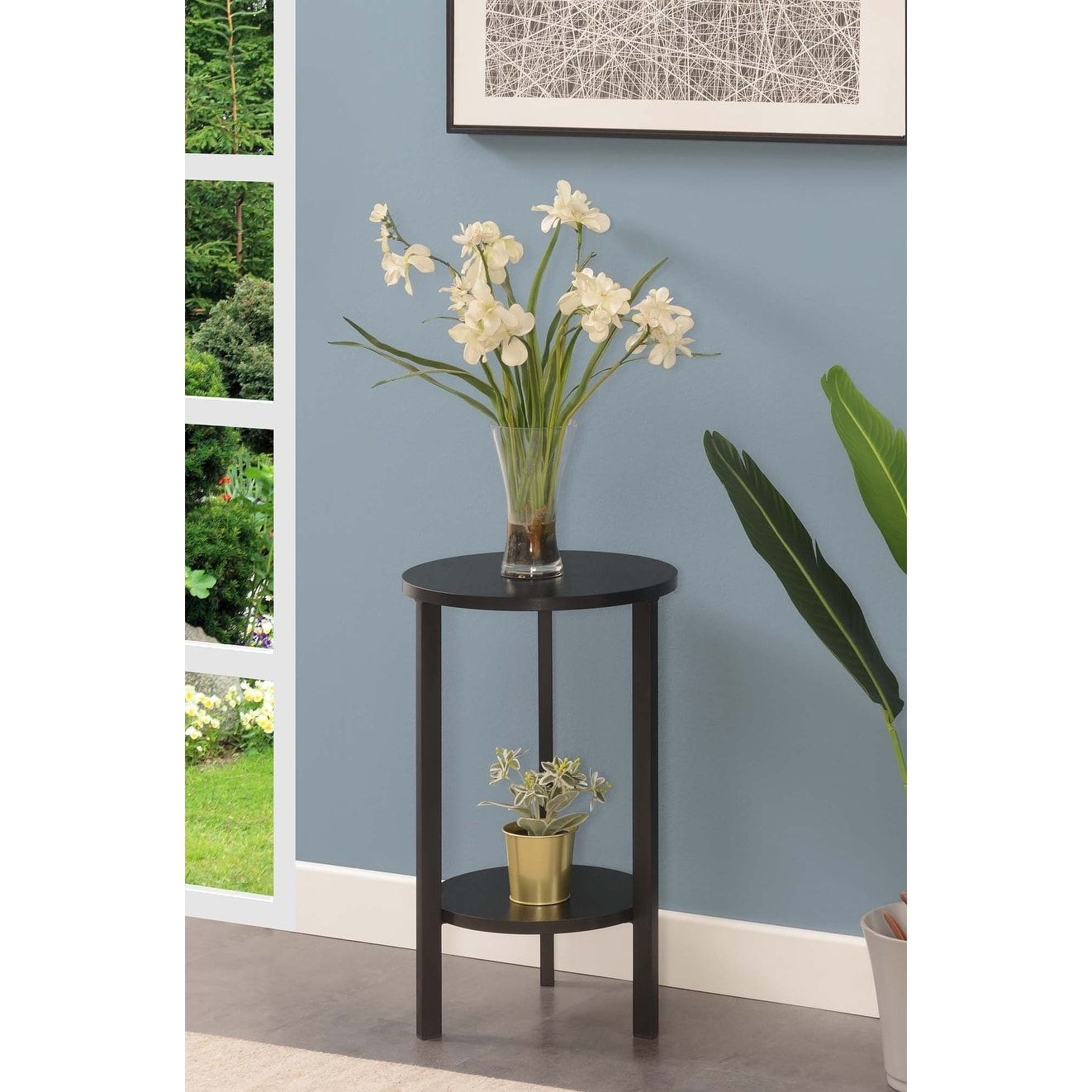 Porch & Den Alexandria 24 Inch 2 Tier Plant Stand – On Sale – Overstock –  16372212 Throughout 24 Inch Plant Stands (Photo 1 of 15)