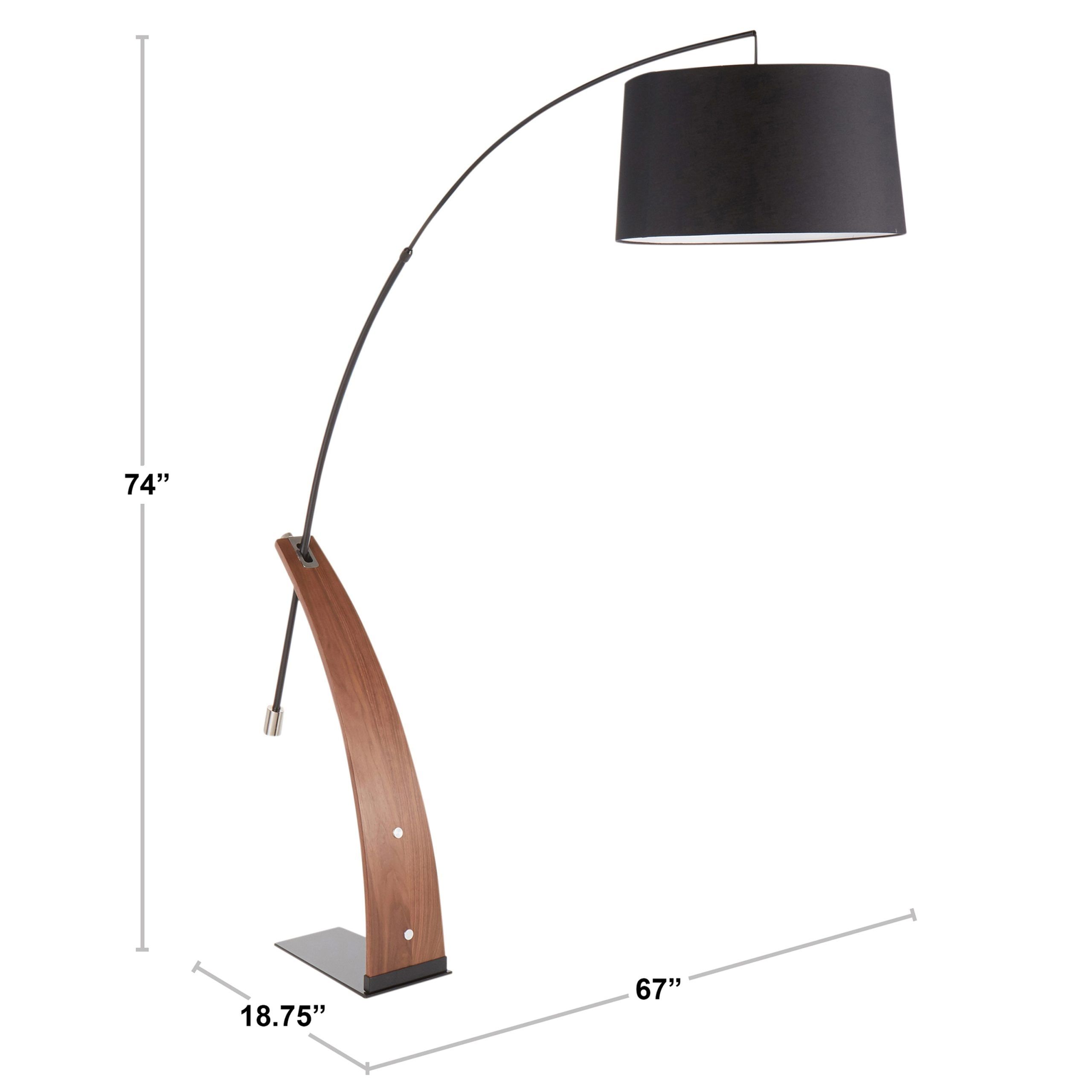 Robyn Mid Century Modern Floor Lamp – On Sale – Overstock – 29197012 Regarding 74 Inch Floor Lamps (View 5 of 15)