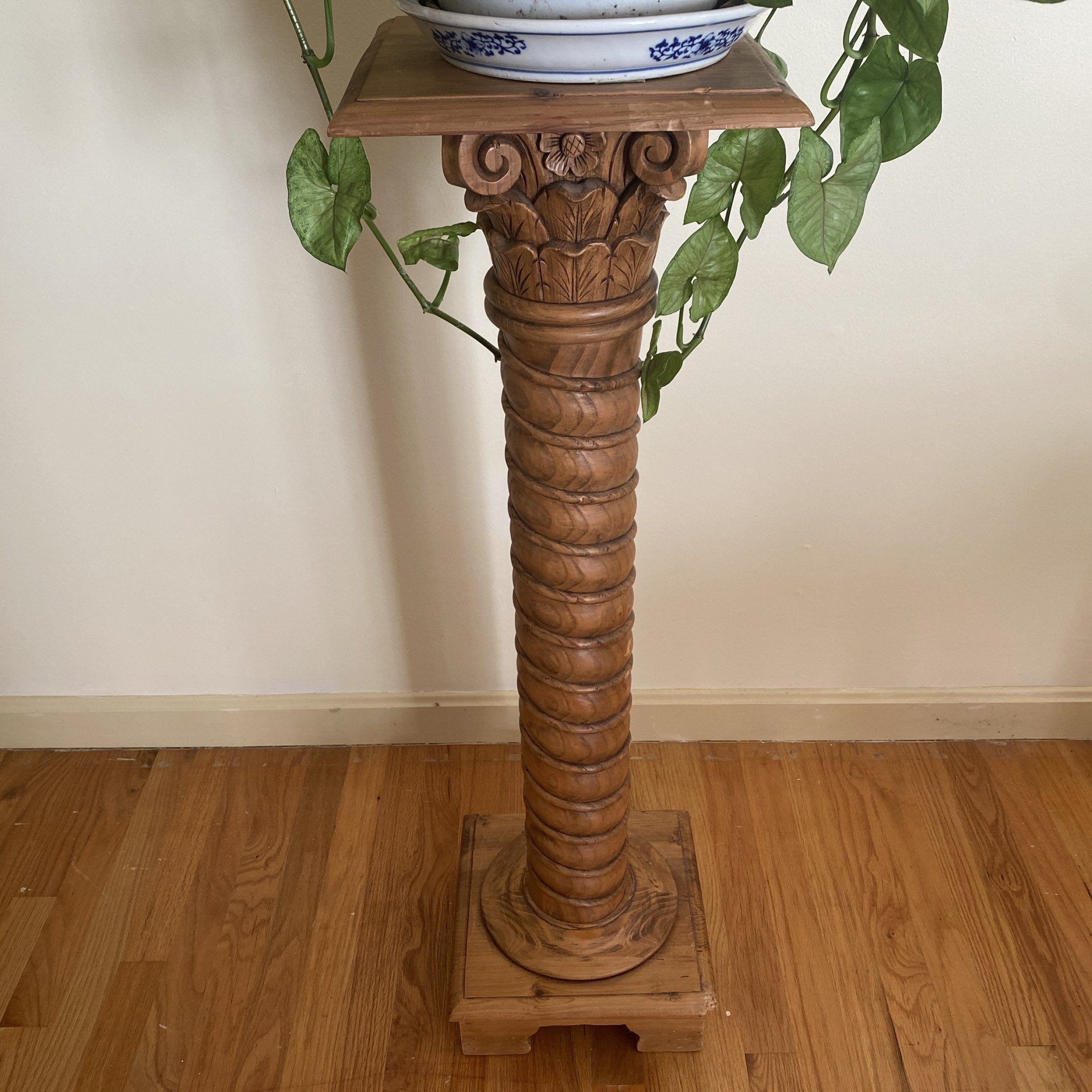 Roman Plant Stand – Etsy In Pillar Plant Stands (View 11 of 15)