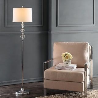 Safavieh Lighting 61 Inch Venezia Crystal Floor Lamp – On Sale – Overstock  – 22238454 Throughout 61 Inch Floor Lamps (View 15 of 15)